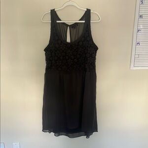 American Eagle Outfitters Black Lace Dress